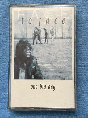 80s Face To Face "One Big Day" Cassette Tape
